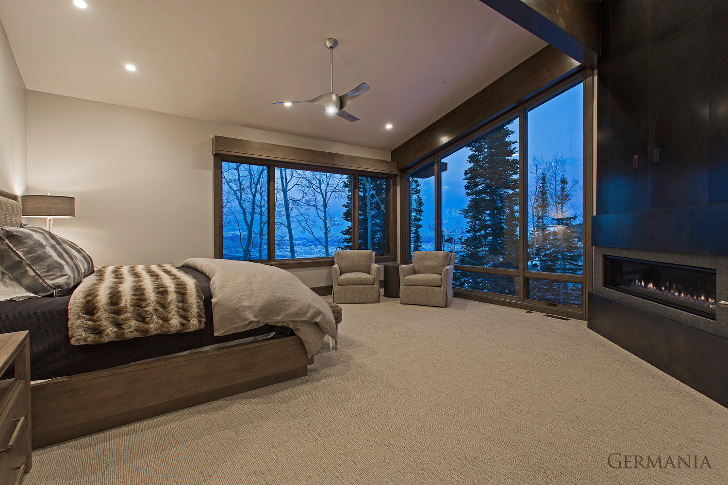 We make custom home master bedroom design a welcoming and exciting experience. This is your luxury home. Germania Construction wants you to live a luxurious experience.