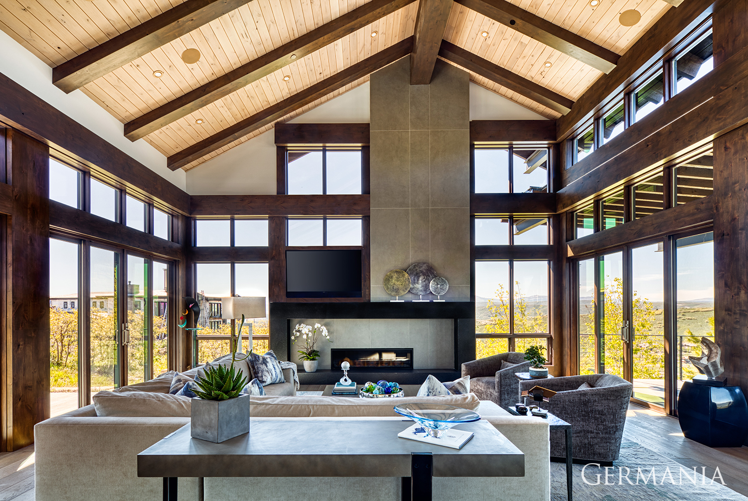 inside of dream houses living room