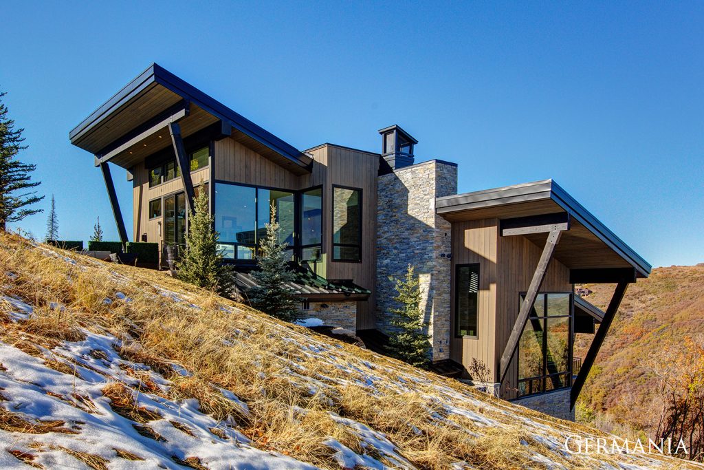 Custom contemporary homes exteriors park city utah