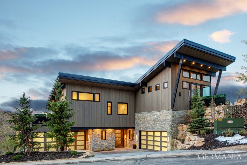 High end custom homes exteriors park city utah