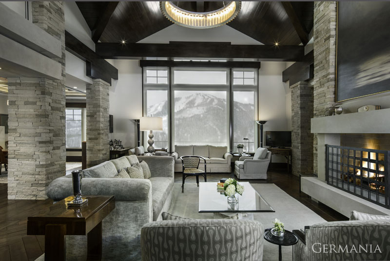 If thinking about custom home construction, your living room design is vital. Germania Construction are experts in this field. Fireplace, windows, veneer…each are important in their own way.