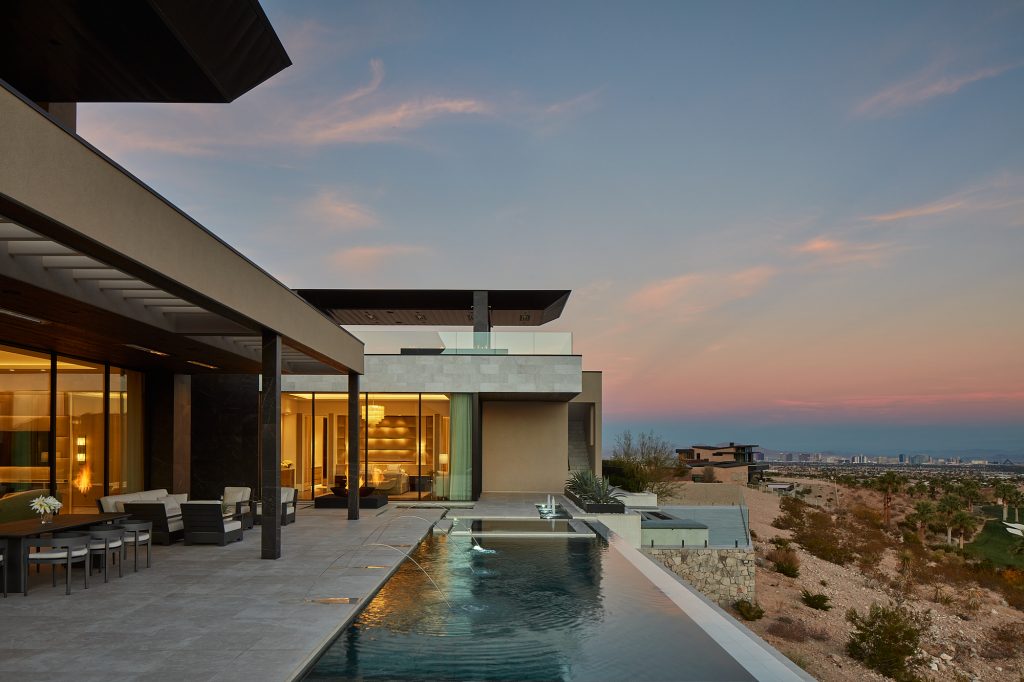 Pool fountains, and patios, and sunsets, oh my!