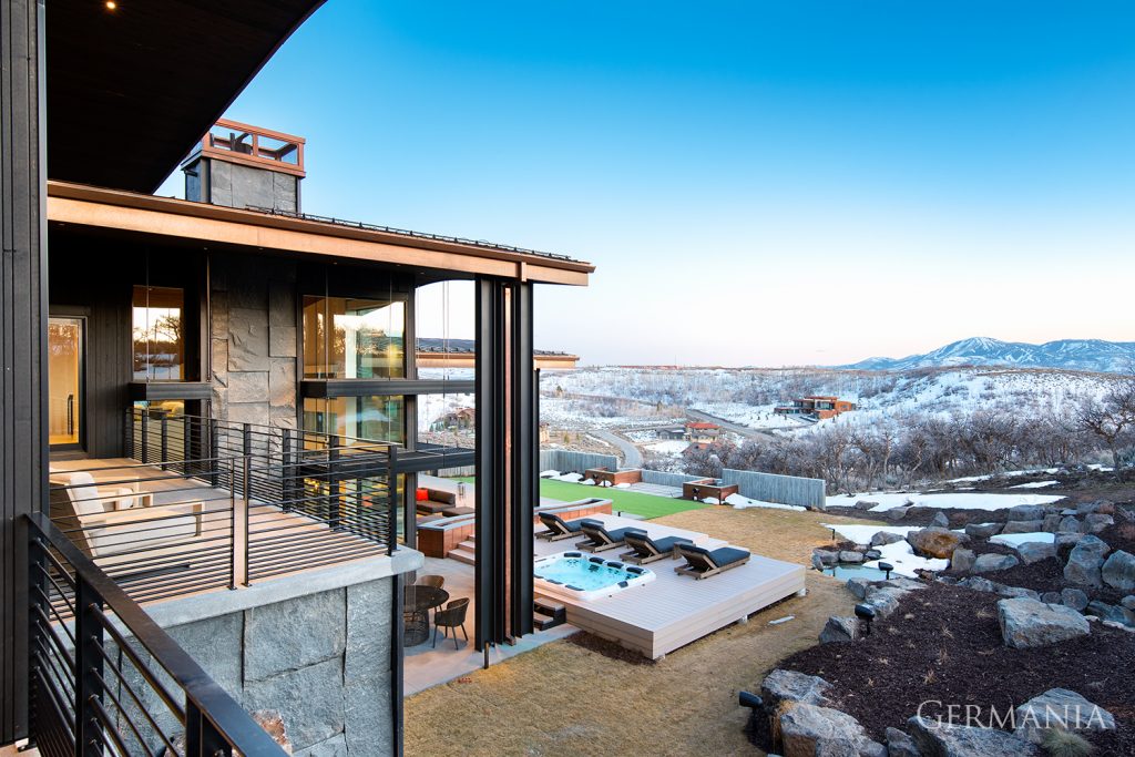 Moving into this new home in Park City one would have to love the view from this place!