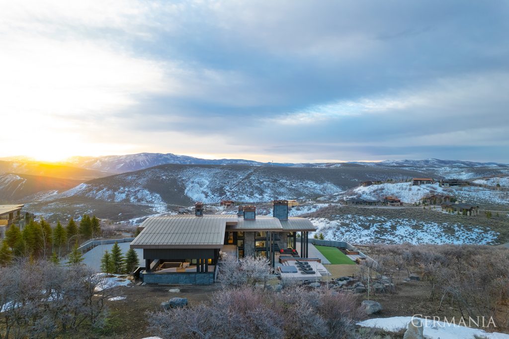 Finally finished our custom built home with an unbelievable view of Park City. We couldn't be happier!